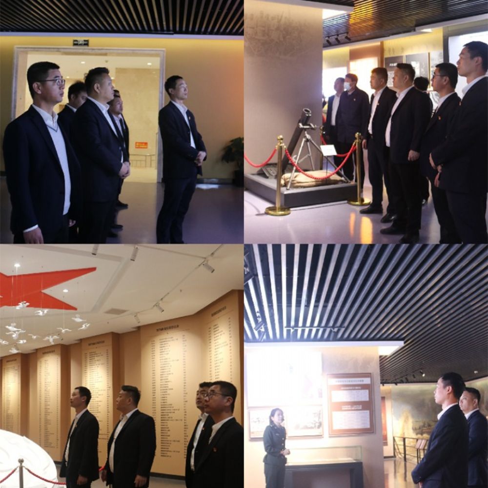 緬懷先烈志，共鑄中華魂|北匯綠建和新材料公司聯(lián)合開展“我們的節(jié)日·清明”主題黨日活動